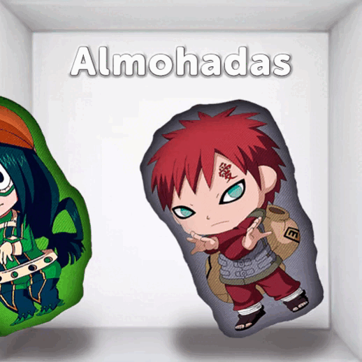 Almohadas Forma con tus personajes de anime favoritos