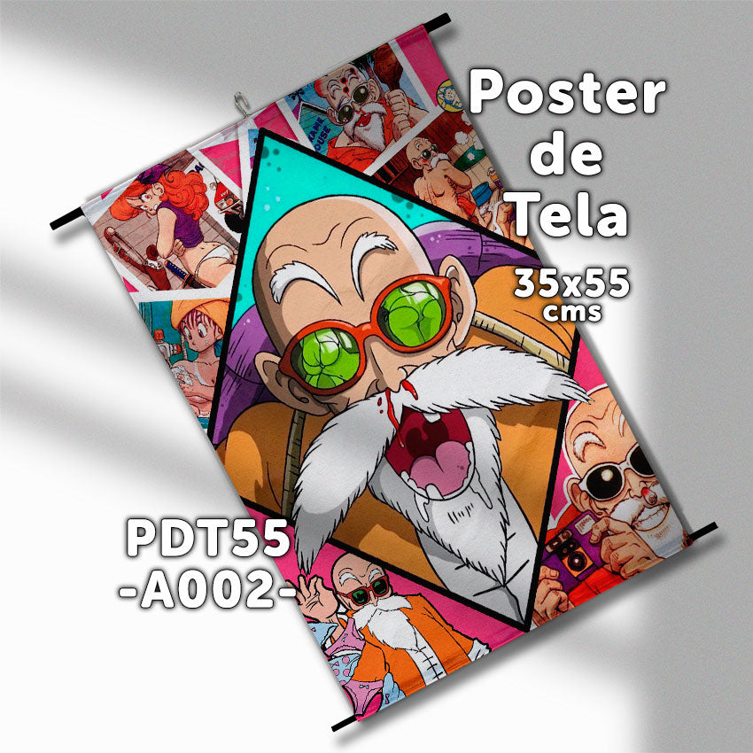 Posters de tela Anime Dragon Ball 35x55cms