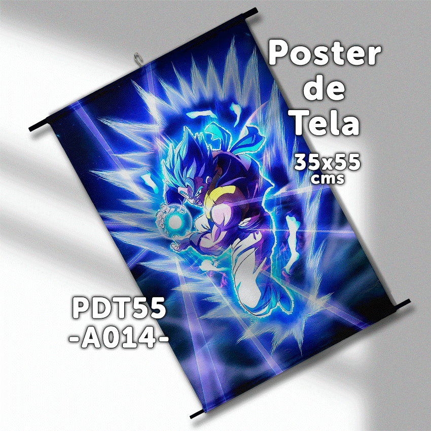 Posters de tela Anime Dragon Ball 35x55cms