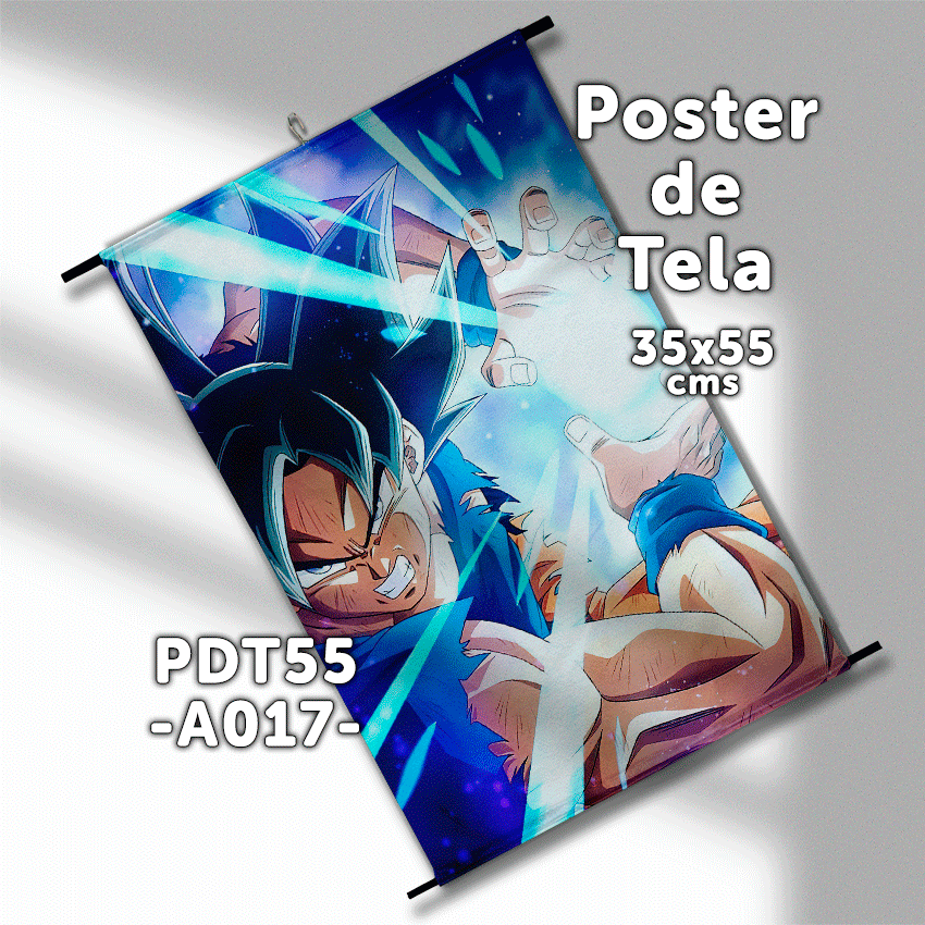 Posters de tela Anime Dragon Ball 35x55cms