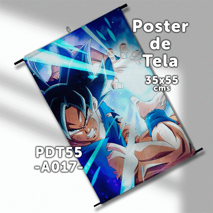 Posters de tela Anime Dragon Ball 35x55cms