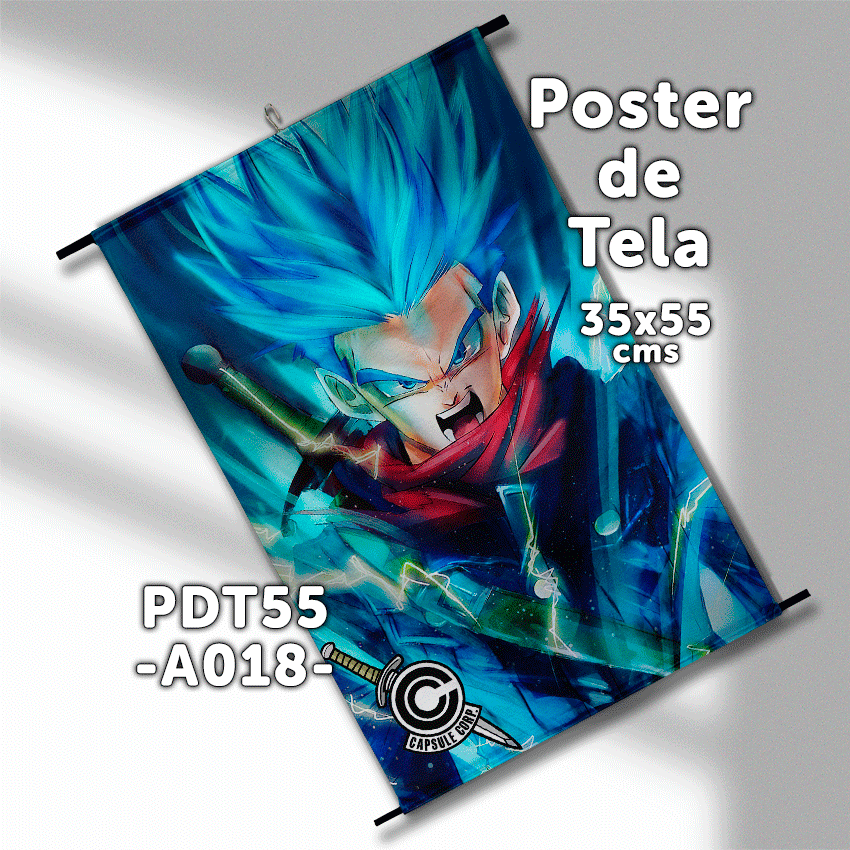 Posters de tela Anime Dragon Ball 35x55cms