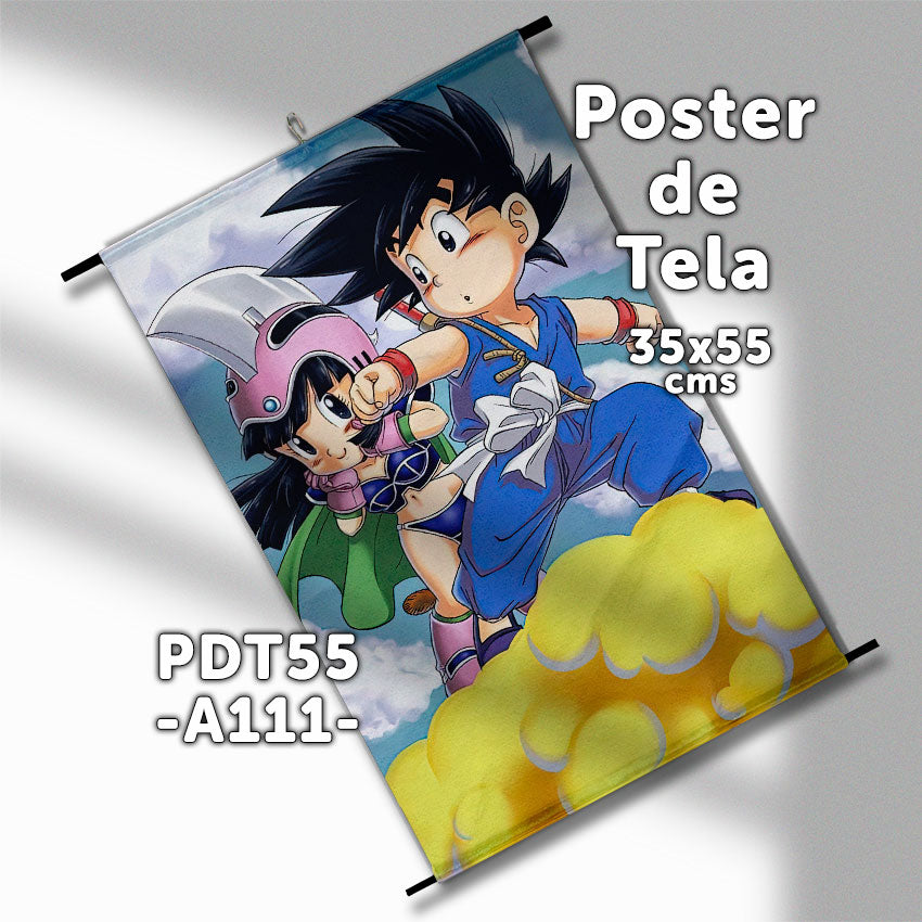 Posters de tela Anime Dragon Ball 35x55cms