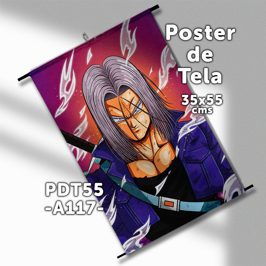 Posters de tela Anime Dragon Ball 35x55cms