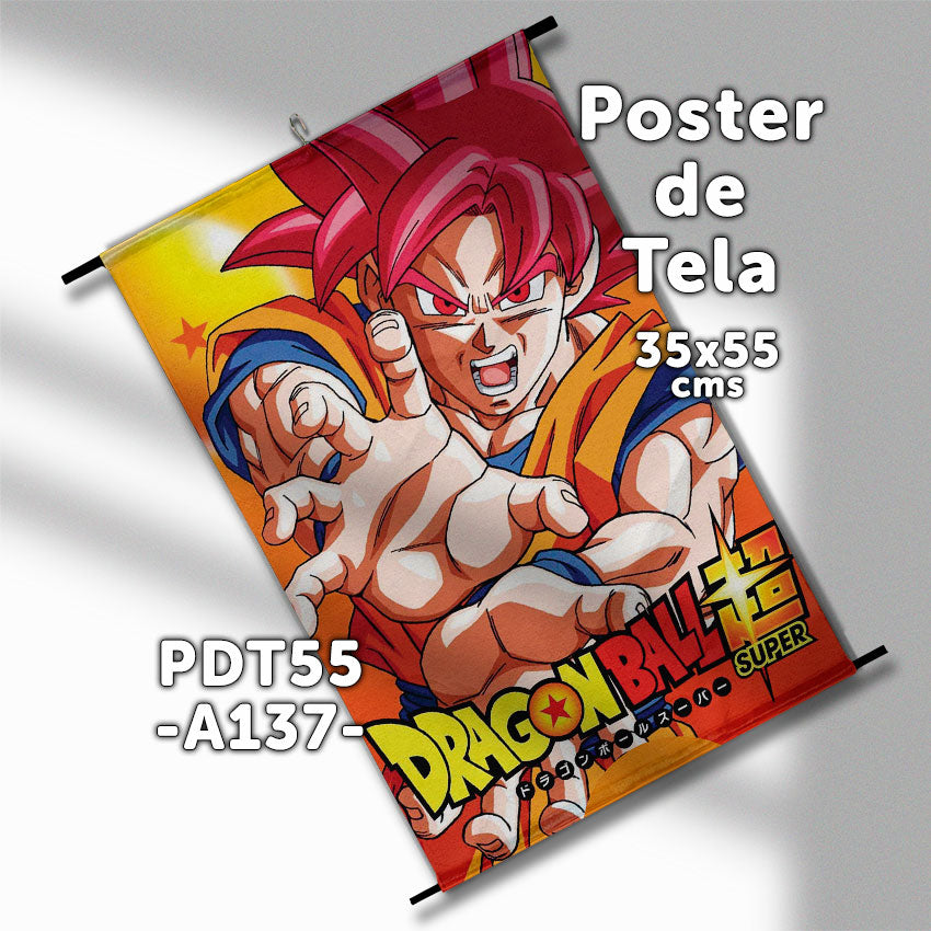Posters de tela Anime Dragon Ball 35x55cms