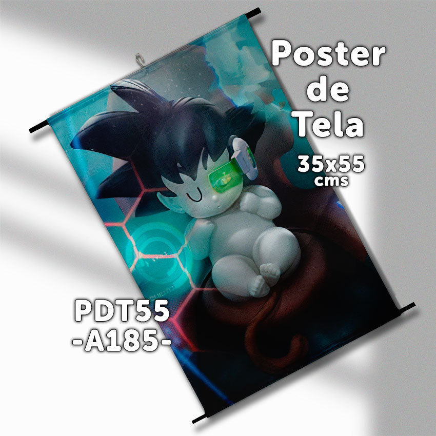 Posters de tela Anime Dragon Ball 35x55cms