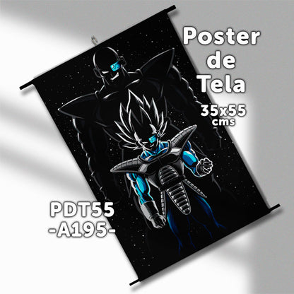 Posters de tela Anime Dragon Ball 35x55cms