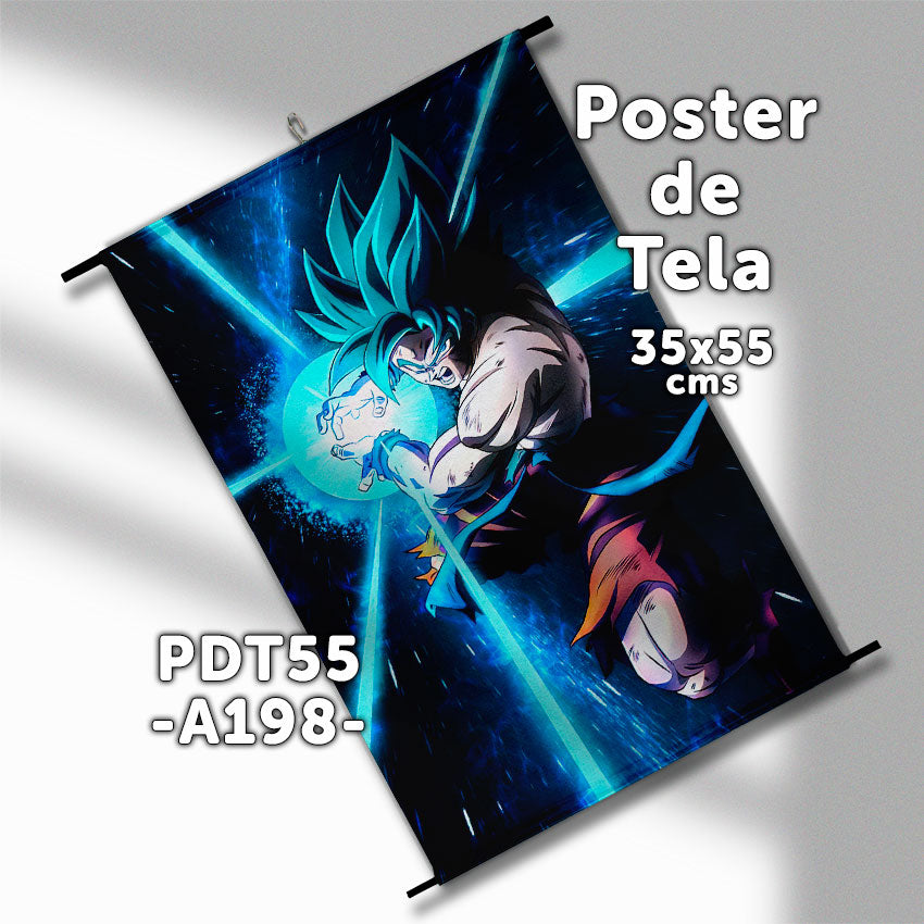 Posters de tela Anime Dragon Ball 35x55cms