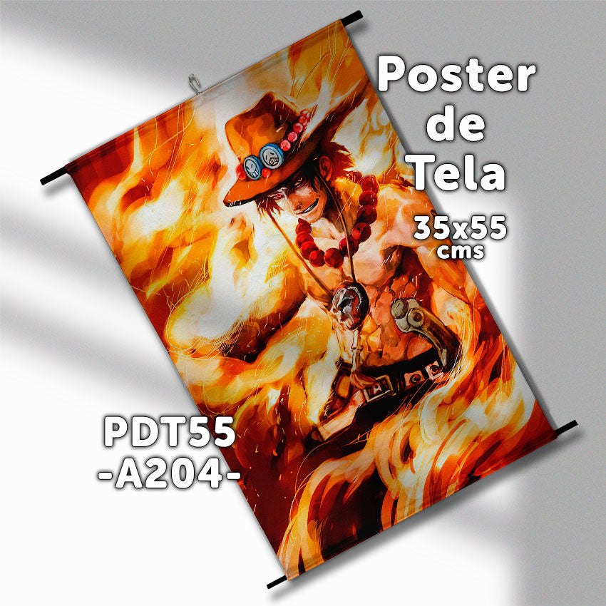 Posters de tela Anime One Piece 35x55cms