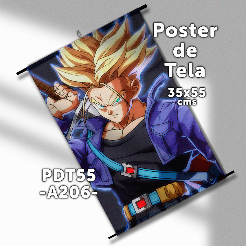 Posters de tela Anime Dragon Ball 35x55cms