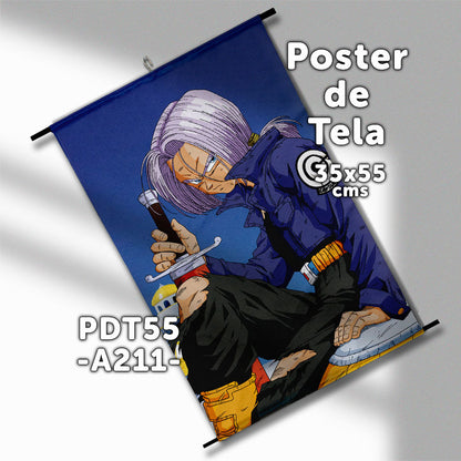 Posters de tela Anime Dragon Ball 35x55cms