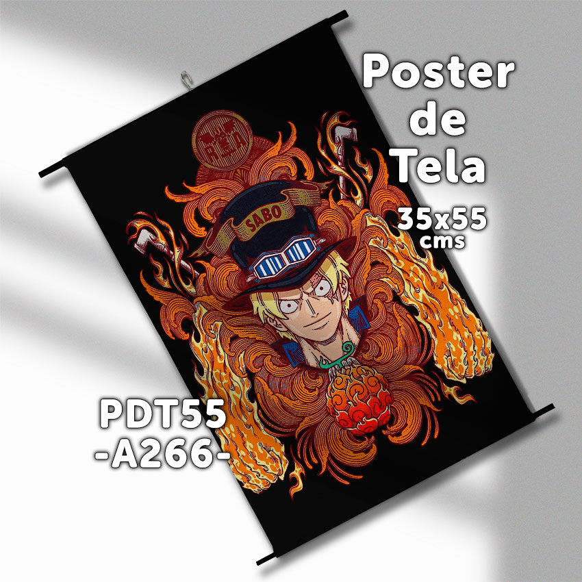 Posters de tela Anime One Piece 35x55cms
