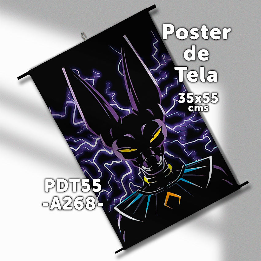 Posters de tela Anime Dragon Ball 35x55cms
