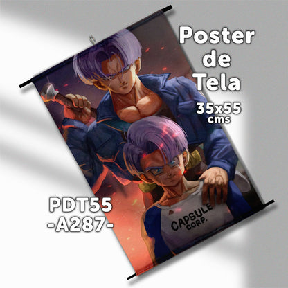 Posters de tela Anime Dragon Ball 35x55cms