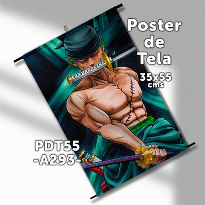 Posters de tela Anime One Piece 35x55cms