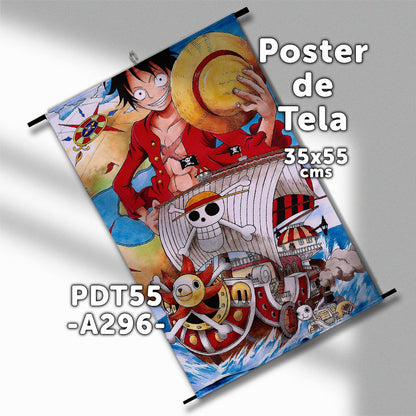 Posters de tela Anime One Piece 35x55cms