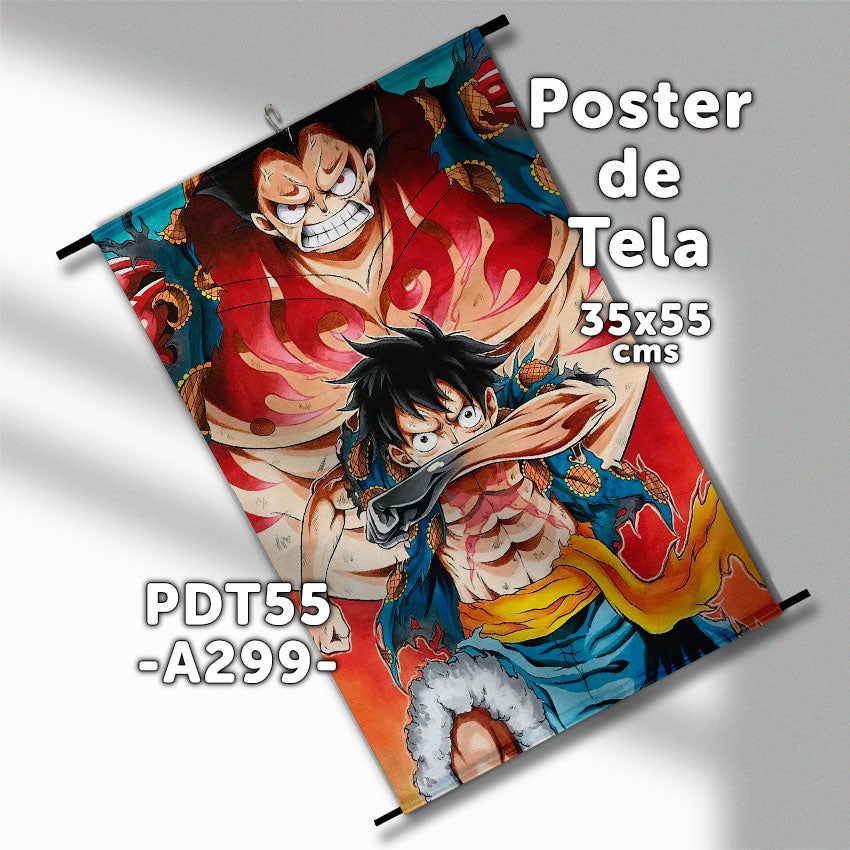 Posters de tela Anime One Piece 35x55cms