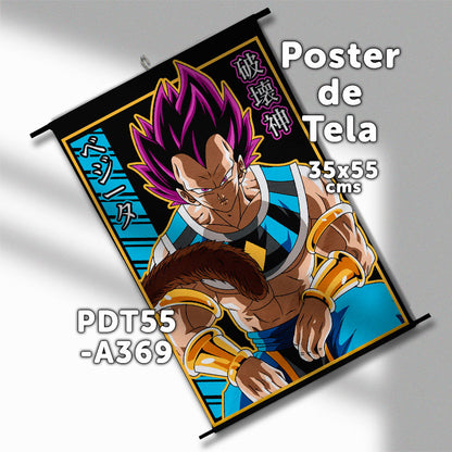 Posters de tela Anime Dragon Ball 35x55cms