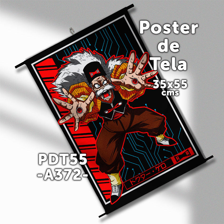 Posters de tela Anime Dragon Ball 35x55cms
