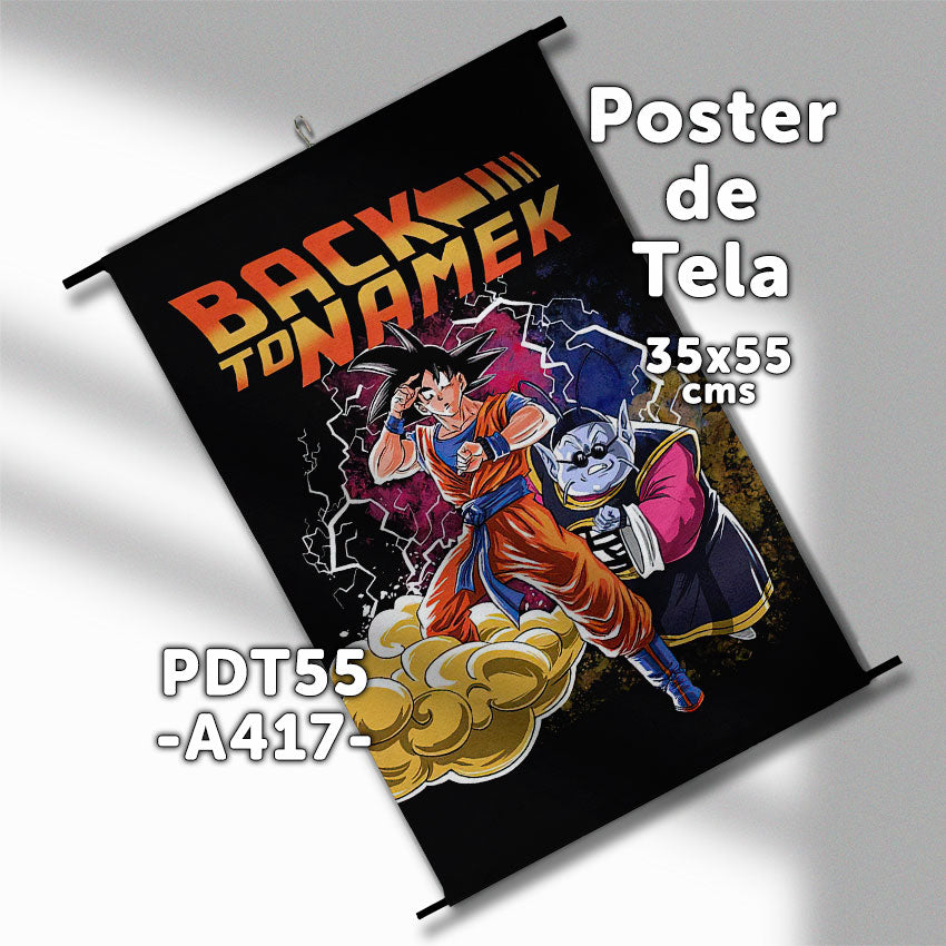 Posters de tela Anime Dragon Ball 35x55cms