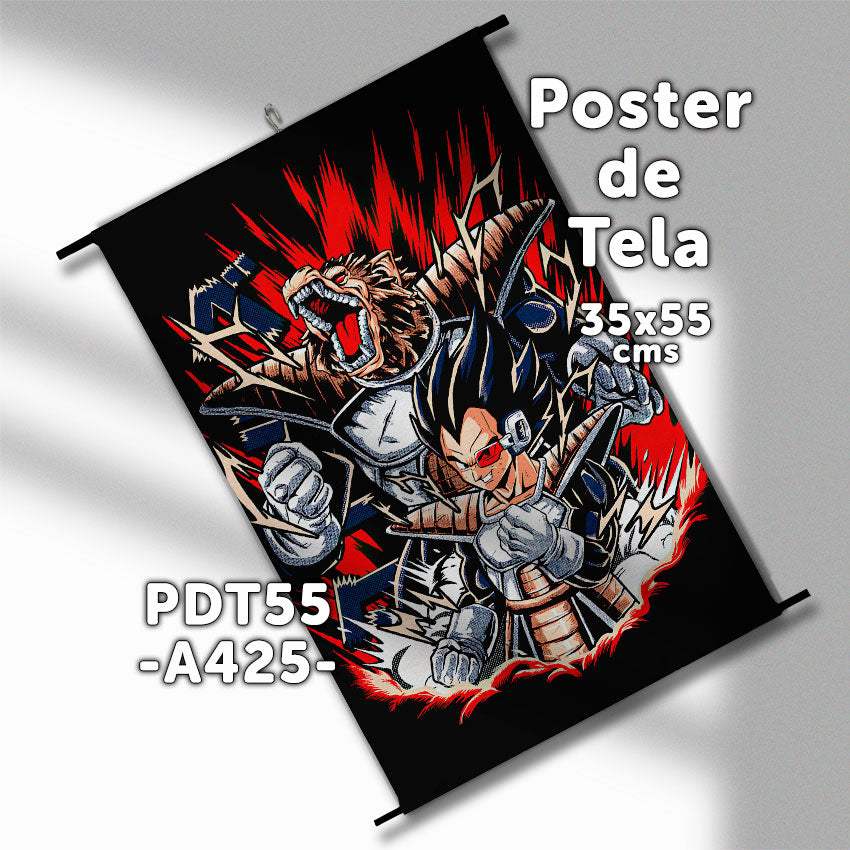 Posters de tela Anime Dragon Ball 35x55cms