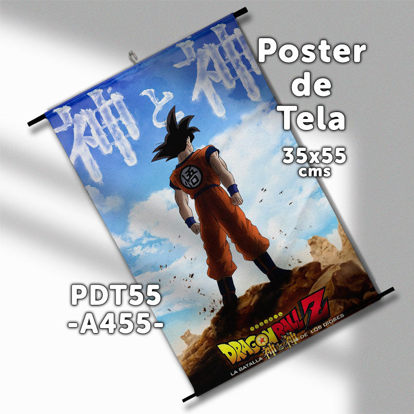 Posters de tela Anime Dragon Ball 35x55cms