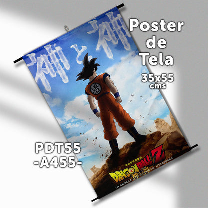 Posters de tela Anime Dragon Ball 35x55cms