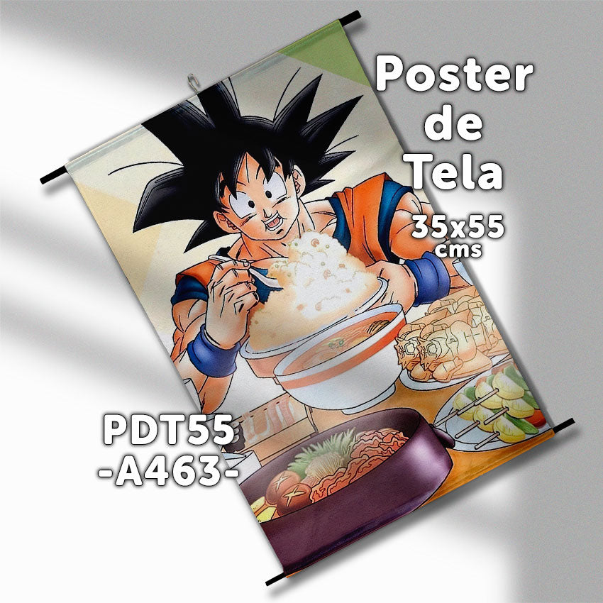 Posters de tela Anime Dragon Ball 35x55cms