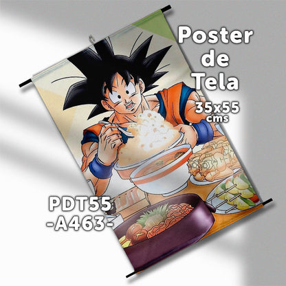 Posters de tela Anime Dragon Ball 35x55cms